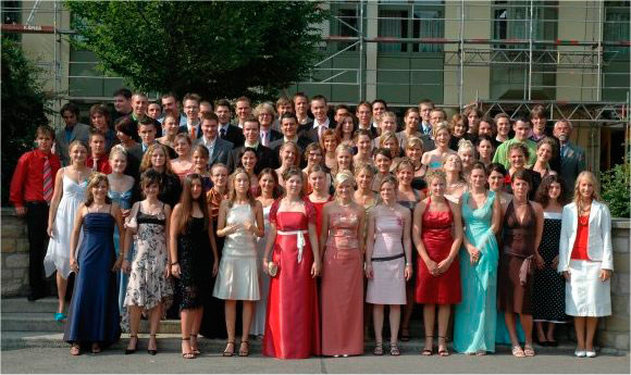Bild des Abiturjahrgangs 2005
