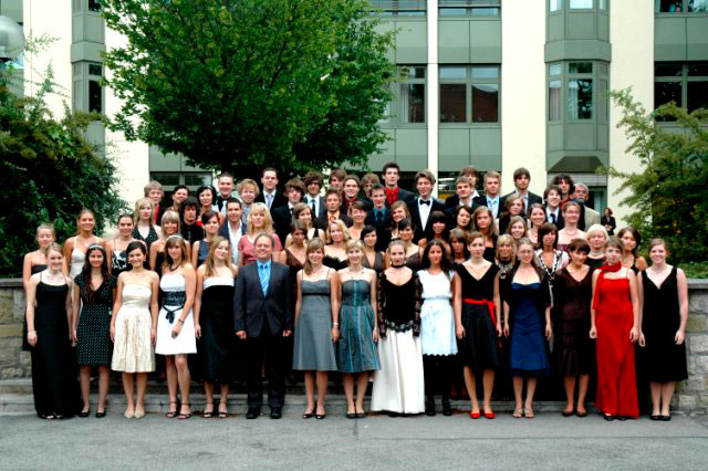 Bild des Abiturjahrgangs 2007