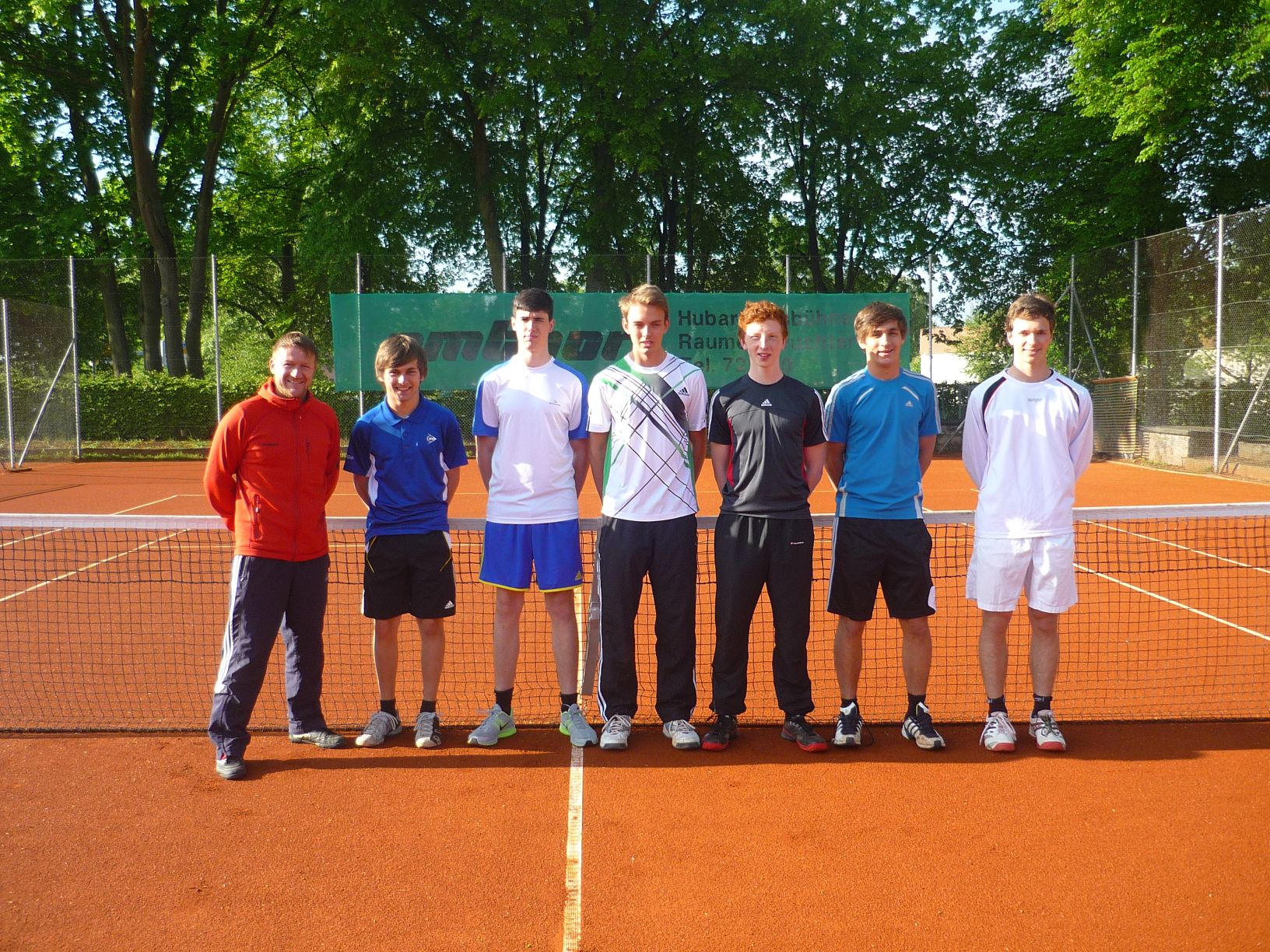 Bild der Tennis-Schulmannschaft