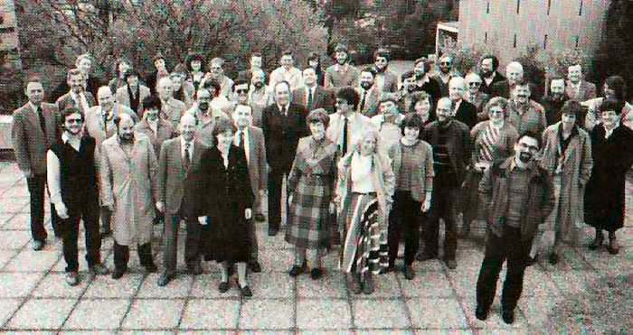 Bild des Kollegiums 1984